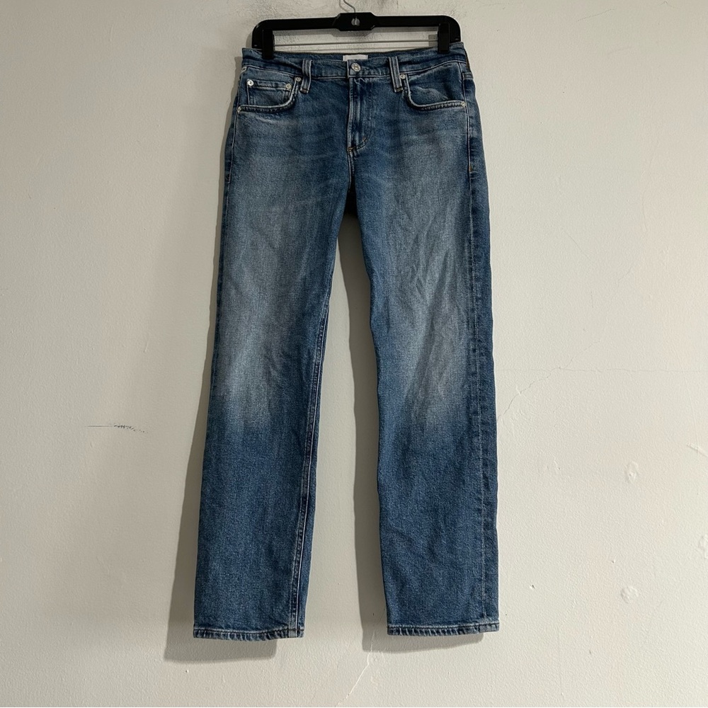Citizens of Humanity Anissa Low Rise Straight Leg Jeans in Alma Wash Size 25 Y2K